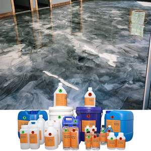 金属3d环氧树脂地板用高光泽环氧树脂 - Product Image 4