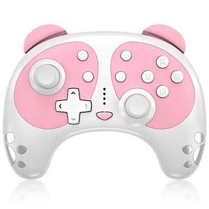 高速再生NFCダブルバイブレーション自動ガールピンクパンダスイッチプロコントローラーワイヤレスリモコンスイッチ - Product Image 1