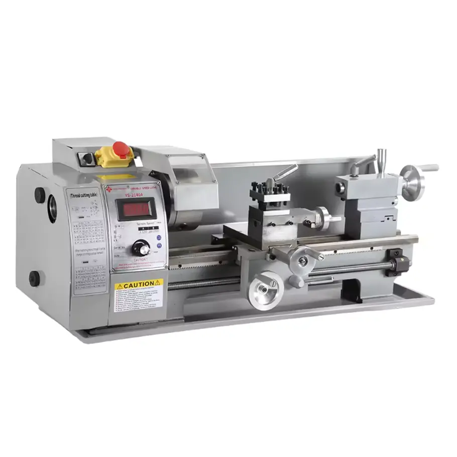 Quality Easy To Operate Hobby Working 220 Volt Mini Metal Lathe For Manufacturing Plant