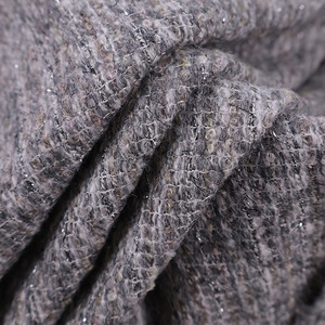 Tweed Vải Bán Buôn Cổ Điển Ấm Áp Len Tweed Vải Cho Phụ Nữ Áo Khoác - Product Image 4