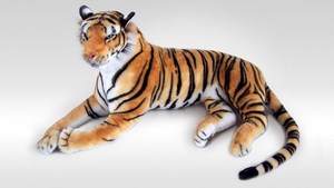 新着大型ぬいぐるみチーターリアルぬいぐるみ動物のおもちゃ - Product Image 5