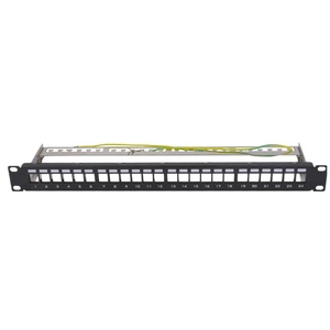 RJ45 FTP空白空网络配线架24端口安装7类梯形插孔6类 - Product Image 4
