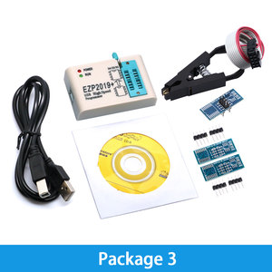Neueste Version EZP2019 Hochgeschwindigkeits-USB-SPI-Programmierer Support24 25 93 EEPROM 25 Flash-BIOS-Chip Komplett set mit Adapter buchse - Product Image 4