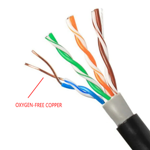 Benutzer definierte Größe Cat5E Hochgeschwindigkeits-Ethernet-Kabel Wasserdichter Netzwerk computer LAN 0, 47 PVC-Mantel Kommunikation kabel aus reinem Kupfer - Product Image 4