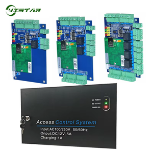 Access Control Panel Freie Software Access Control Panel TCP/IP RS485 1/2/4 Türen Tür zugangs kontroll system - Product Image 1
