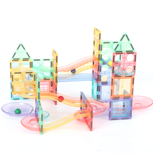 Diyアセンブリ教育玩具3D大理石ランゲーム磁気大理石ラン大理石ラン玩具 - Product Image 2