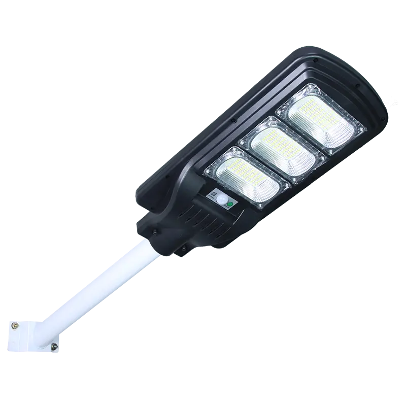 Vendita calda 100W 150W 200W 250W 300W IP65 All In One Integrato Solare Illuminazione Stradale A Led luce Ha Condotto La Luce Con Telecomando