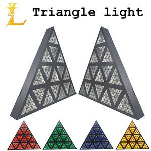 Lightingcosmos Pyramid Dj Lights RGBA <strong>Led</strong> Club Triangular Stage Light Retro Triangle <strong>Led</strong> Matrix Lamps - Product Image 2