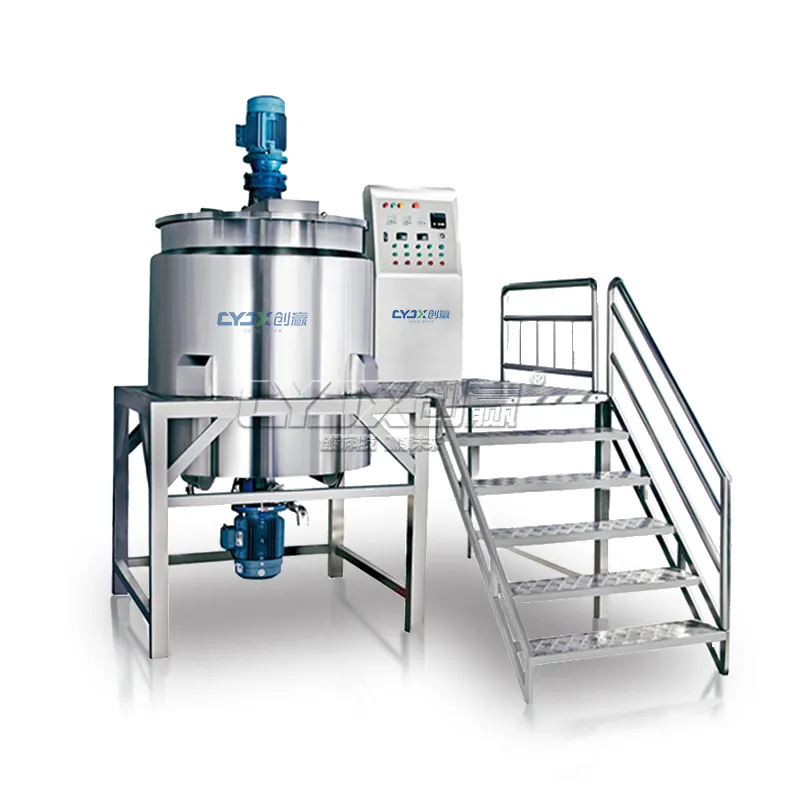 CYJX Champú Lavavajillas Líquido Homogeneizador Tanque de Mezcla Detergente Línea de Producción Máquina para Hacer Jabón Líquido