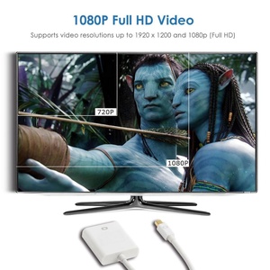 Kostenlose Proben Mini DisplayPort zu VGA (Thunderbolt Compatible) Adapter