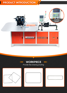 Factory Easy-operational <strong>CNC</strong> <strong>Program</strong> Automatic 6mm Dia.2d Wire Frame <strong>Bending</strong> Welding <strong>Machine</strong> - Product Image 2
