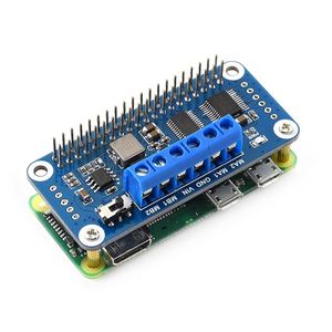 Waves hare Raspberry Pi 4 D-C Motor treiber platine 2-fach stapelbare PWM-Steuerung I2C-Schnittstelle - Product Image 3