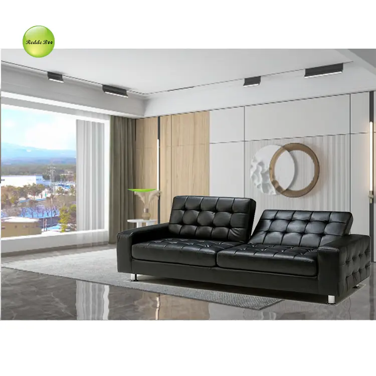 Canapé-lit multifonctionnel direct de l'usine canapé pliable salon canapé-lit double en PU pour le salon