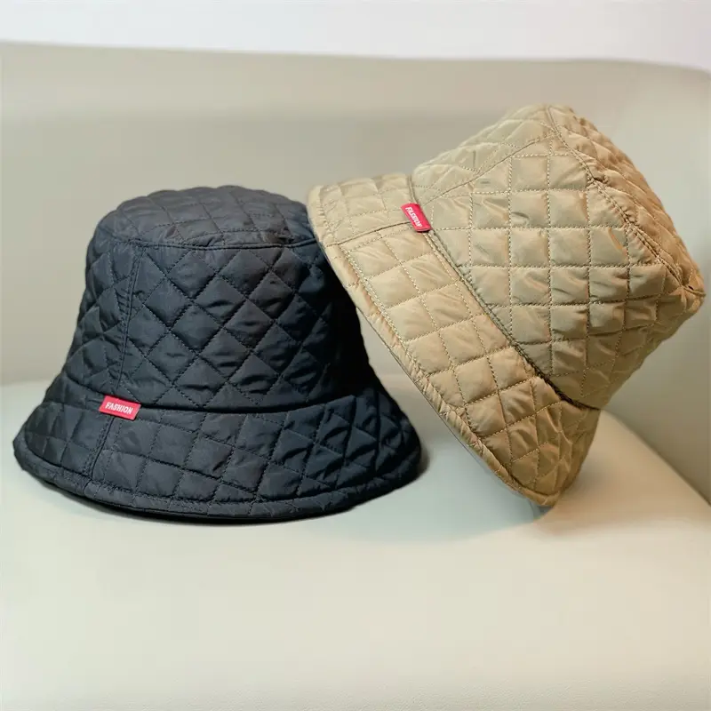 Sombrero de pescador de algodón para hombre y mujer, gorra de pescador de lujo, acolchada, a la moda, para exteriores, mantiene el calor, nuevo catálogo