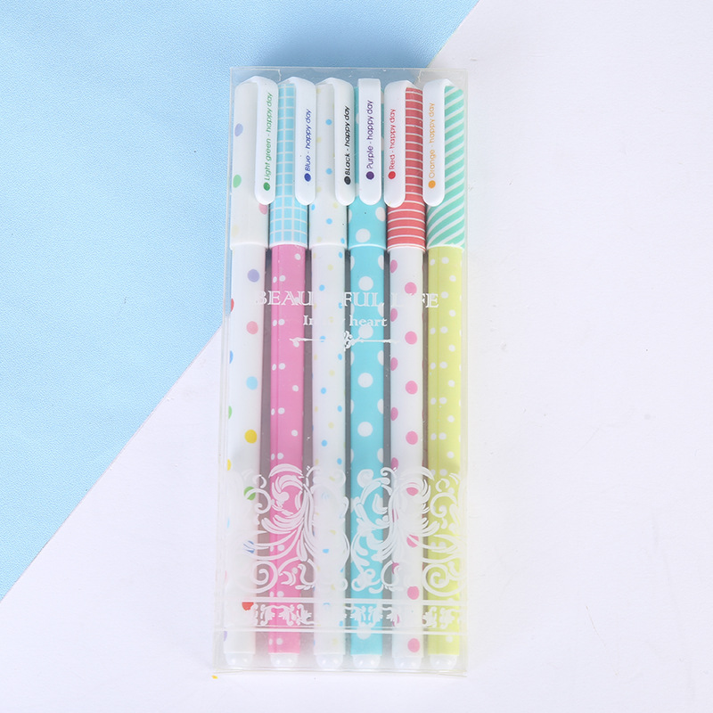 Polka Dot Series (Couleur) 6 pièces