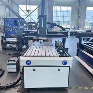WETOP 6090 Mini <strong>CNC</strong> <strong>Router</strong> <strong>with</strong> 4 Axis Auto Tool Magazine for Metal Featuring NC Studio Richauto <strong>DSP</strong> <strong>Control</strong> System and ATC - Product Image 2