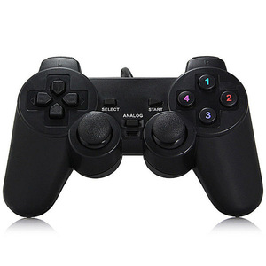 Controlador de juego Joystick con cable ergonómico con motor de vibración Mango remoto personalizado para juegos de PC - Product Image 1