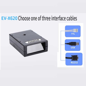 EVAWGIB 1D激光条形码扫描仪模块嵌入式固定引擎安装重新组装的USB TTL - Product Image 5