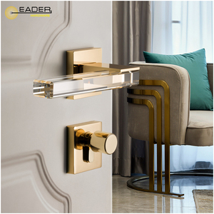 Tay nắm cửa nhà cao cấp EADER K9 <span class=keywords><strong>Crystal</strong></span> với bảo hành mười năm và khóa cửa tiêu chuẩn cao - Product Image 2