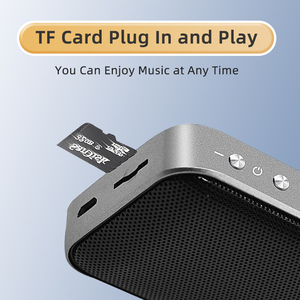 Alto-falante bluetooth portátil à prova d'água para uso externo, mini alto-falante sem fio super fino BT209, suporte para alto-falante TYPE-C atacado