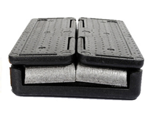 HS Hộp Làm Mát Bằng Nhựa Có Thể Gập Lại Hộp Làm Mát Bằng Bọt Biển EPP Hộp Lật Bằng Xốp Giữ Cho Vật Dụng Mát Mẻ Hoặc Ấm Áp Xô Làm Mát Ngực Vài Giờ - Product Image 5