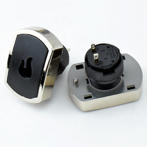 Schneller Kunststoff-Druckknopf schalter mit doppelter Unterbrechung Elektrischer Drucktasten schalter Momentan-Drucksc halter - Product Image 3
