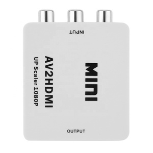 Xput Mini AV <strong>Input</strong> to HAMI <strong>Output</strong> <strong>Converter</strong> Adapter RCA to <strong>HDMI</strong> Video <strong>Converter</strong>
