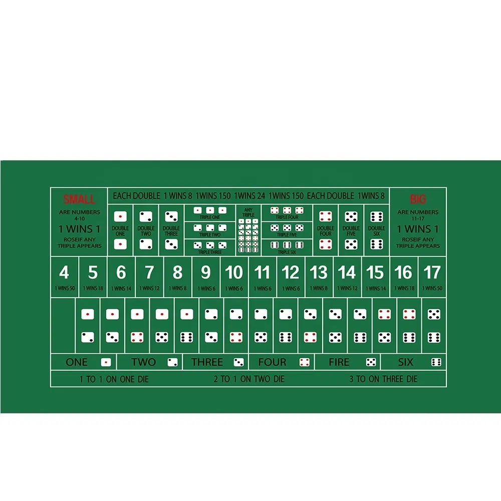 テキサスポーカー180*90 * 0.2cmチップ不織布テーブルクロステキサスサイズポイントテーブルポーカーマットサプライヤー