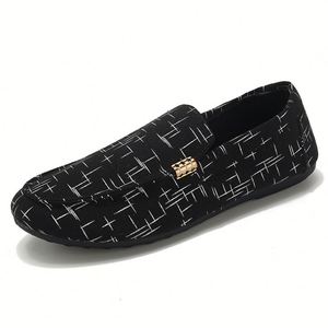 冬の春の秋の男性用トレンドネットレッドレイジースリップオンブリティッシュシューズ - Product Image 6