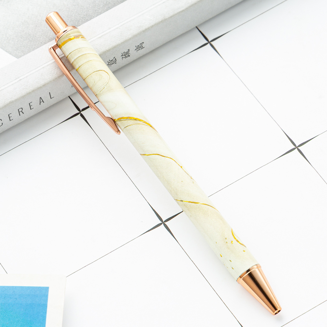 Yellow marble pattern