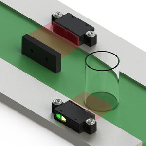 Luz infrarroja definida, reflexión difusa, sensor fotoeléctrico, microinterruptor, automatización de fábrica, dos tipos, por unidad de potencia - Product Image 1