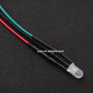<strong>5mm</strong> <strong>12V</strong> Bi-color <strong>LED</strong> Diffused Red/ Emerald Green Dual <strong>LED</strong> Pre-Wired <strong>LED</strong> 12VDC 20cm Common Anode Common Cathode F5 <strong>LED</strong> With Wires - Product Image 6