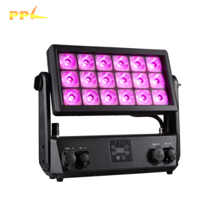 LEDシティカラー18個6W RGBW 4in1防水LEDウォールウォッシュライト屋外建築建築フラッドシティカラーライト - Product Image 3