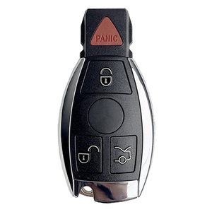 2/3/4ปุ่มสำหรับ Mercedes Benz BGA NEC C E R S CL GL SL CLK W211 W203 W204ปลอกหุ้มกุญแจรีโมทรถยนต์อัจฉริยะ