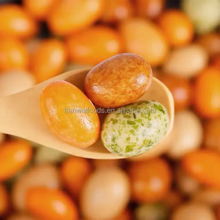 Bom preço salgado amendoins crocantes snack assado misto de amendoim revestido