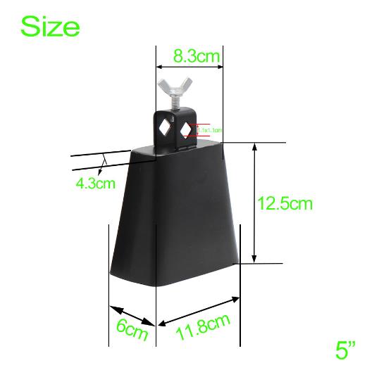 5 inch-Black