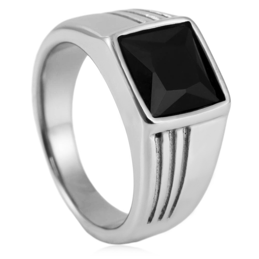 Steel color (black gemstone)