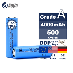 Công suất cao xả 4000mAh 3.7V 21700 di động nmc 35C hình trụ Lithium Ion pin cực thấp kháng nội bộ <3MΩ - Product Image 1