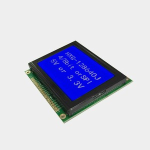 China Factory 12864 LCD-Display 128x64 Punkte STN Blau Gelb Grün LCD-Modul 3,3 V 5V. - Product Image 1