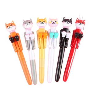 Bút bi hình thú dễ thương, thiết kế mèo chó Kawaii, bán buôn từ nhà máy - Product Image 1