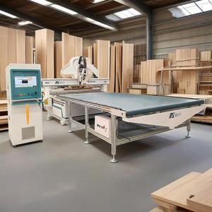 3 ejes de carga y descarga automática de carpintería ATC CNC Router Sierra de cinta y máquina perforadora Personalizable Venta directa de fábrica - Product Image 2