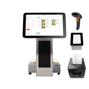 Touch <strong>Pos</strong> System Dual Screen 15.6 Inch Cash Register Machine <strong>Pos</strong> Systems for Sale All in One Support Win/<strong>Android</strong> - Product Image 1