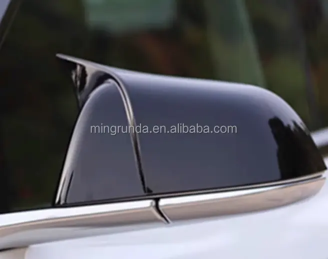 أغطية مرآة HGD بمشبك موديل لطراز تسلا 3 Y + M أغطية أغطية مرآة ABS M لامعة
