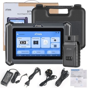 XTOOL D7W WIFI Auto diagnose tool Schlüssel programmierer und ECU-Codierung Alle Systems canner besser als D7 Eingebaute CAN FD & DOIP 2024