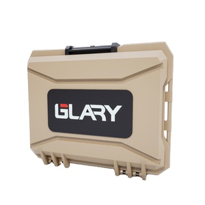 GLARY casca dura pesca enfrentar caixa caso para ferramentas ao ar livre de alta qualidade caixa de ferragens <span class=keywords><strong>multi</strong></span> funcional armazenamento caso caixa