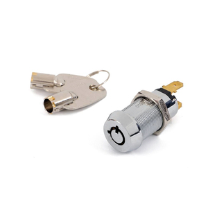 JK210 2 posisi pengapian Keylock motor mesin listrik kunci tabung saklar - Product Image 1