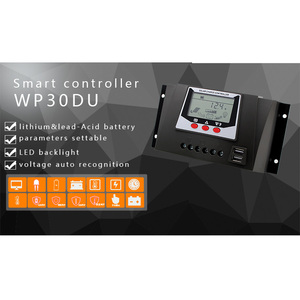 Donghui-controlador de cargador solar pwm, 40A, 12v, 24v, módulo controlador de carga solar - Product Image 6