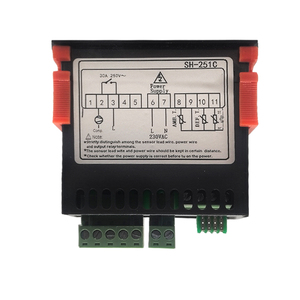 2025 nuevo diseño SH251C Mini controlador de temperatura de tamaño para refrigeradores de botellas de temperatura Normal mesas de gabinetes refrigerados - Product Image 5