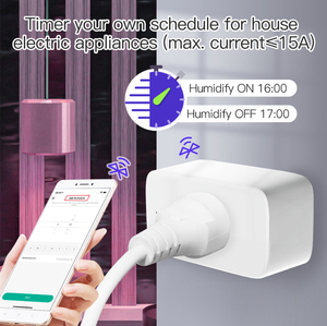 Tuya ปลั๊กเสียบจอไฟพร้อมรีโมทควบคุมด้วยเสียงสำหรับ Alexa Google Home - Product Image 3
