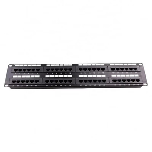 110 IDC UTP RJ45 Cat6 Cable Ethernet 48 puertos 2U Panel de conexión de piezas de Telecomunicaciones - Product Image 4
